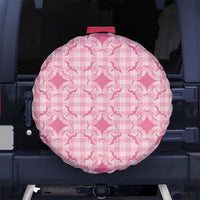 Alaka Hawaii Iwa Bird Palaka Motifs Spare Tire Cover LT14 No hole Pink - Polynesian Pride