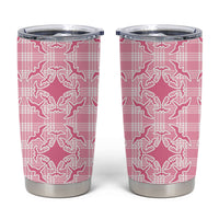 Alaka Hawaii Iwa Bird Palaka Motifs Tumbler Cup LT14 Pink - Polynesian Pride