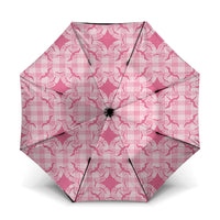 Alaka Hawaii Iwa Bird Palaka Motifs Umbrella LT14 One Size Folded 11.42 inch Opened Diameter 37.4 inch Pink - Polynesian Pride