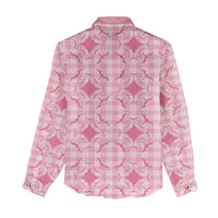 Alaka Hawaii Iwa Bird Palaka Motifs Women Casual Shirt LT14 - Polynesian Pride