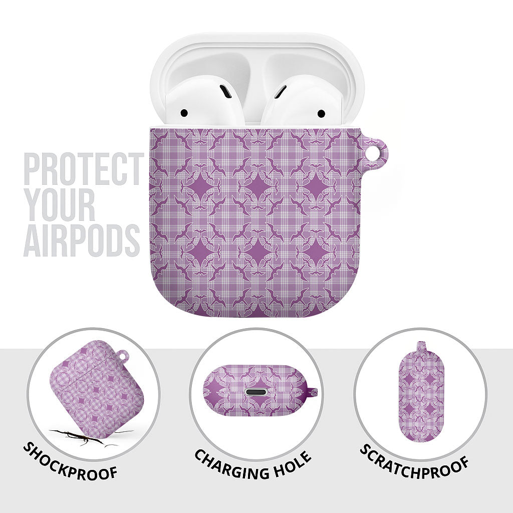Poni Hawaii Iwa Bird Palaka Motifs AirPods Case LT14 - Polynesian Pride