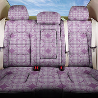 Poni Hawaii Iwa Bird Palaka Motifs Back Car Seat Cover LT14 One Size Purple - Polynesian Pride