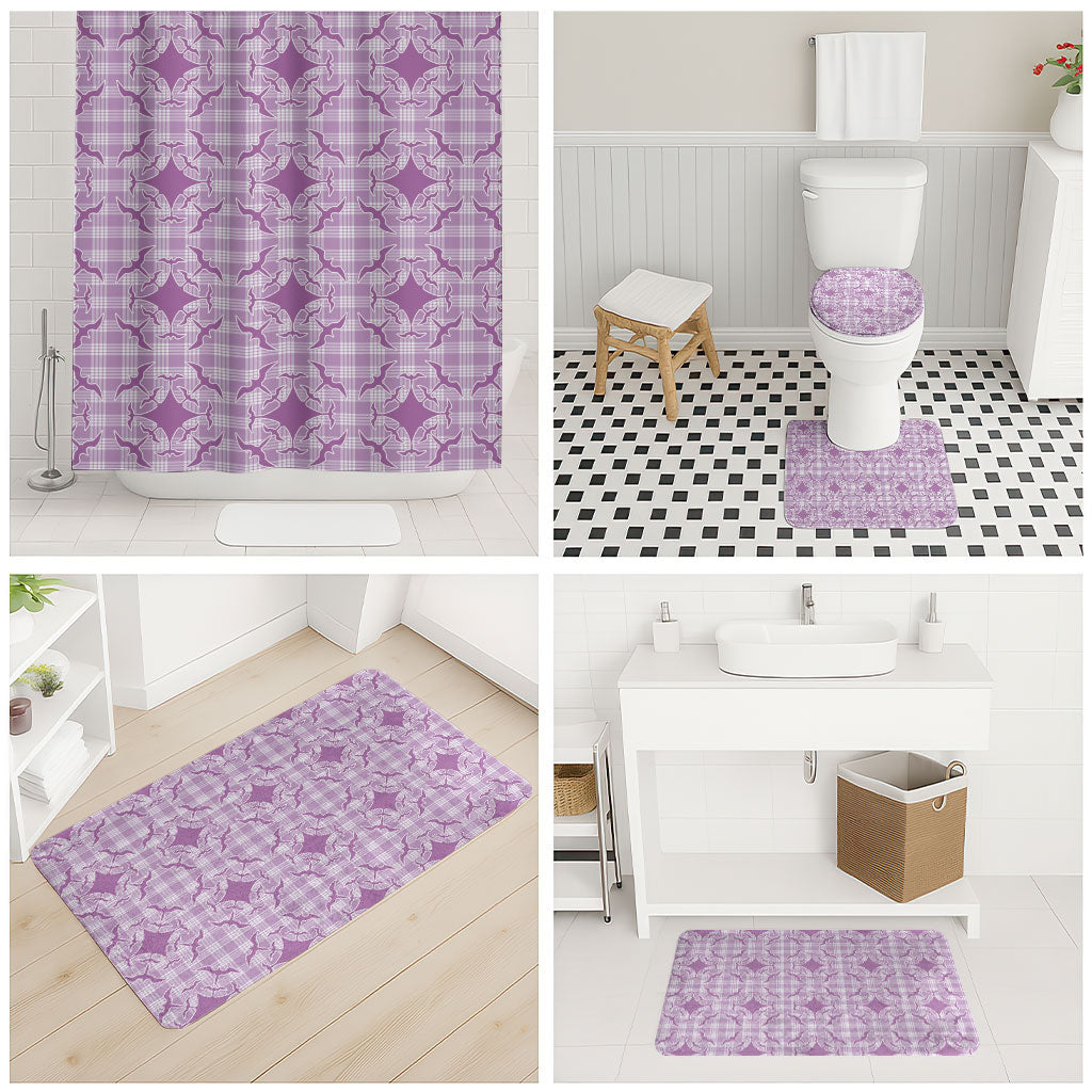 Poni Hawaii Iwa Bird Palaka Motifs Bathroom Set LT14 - Polynesian Pride