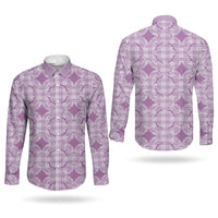 Poni Hawaii Iwa Bird Palaka Motifs Couples Matching Short Sleeve Bodycon Dress and Long Sleeve Button Shirt LT14 - Polynesian Pride
