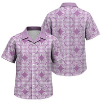 Poni Hawaii Iwa Bird Palaka Motifs Family Matching Summer Maxi Dress and Hawaiian Shirt LT14 Son's Shirt Purple - Polynesian Pride