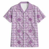 Poni Hawaii Iwa Bird Palaka Motifs Hawaiian Shirt LT14 Purple - Polynesian Pride