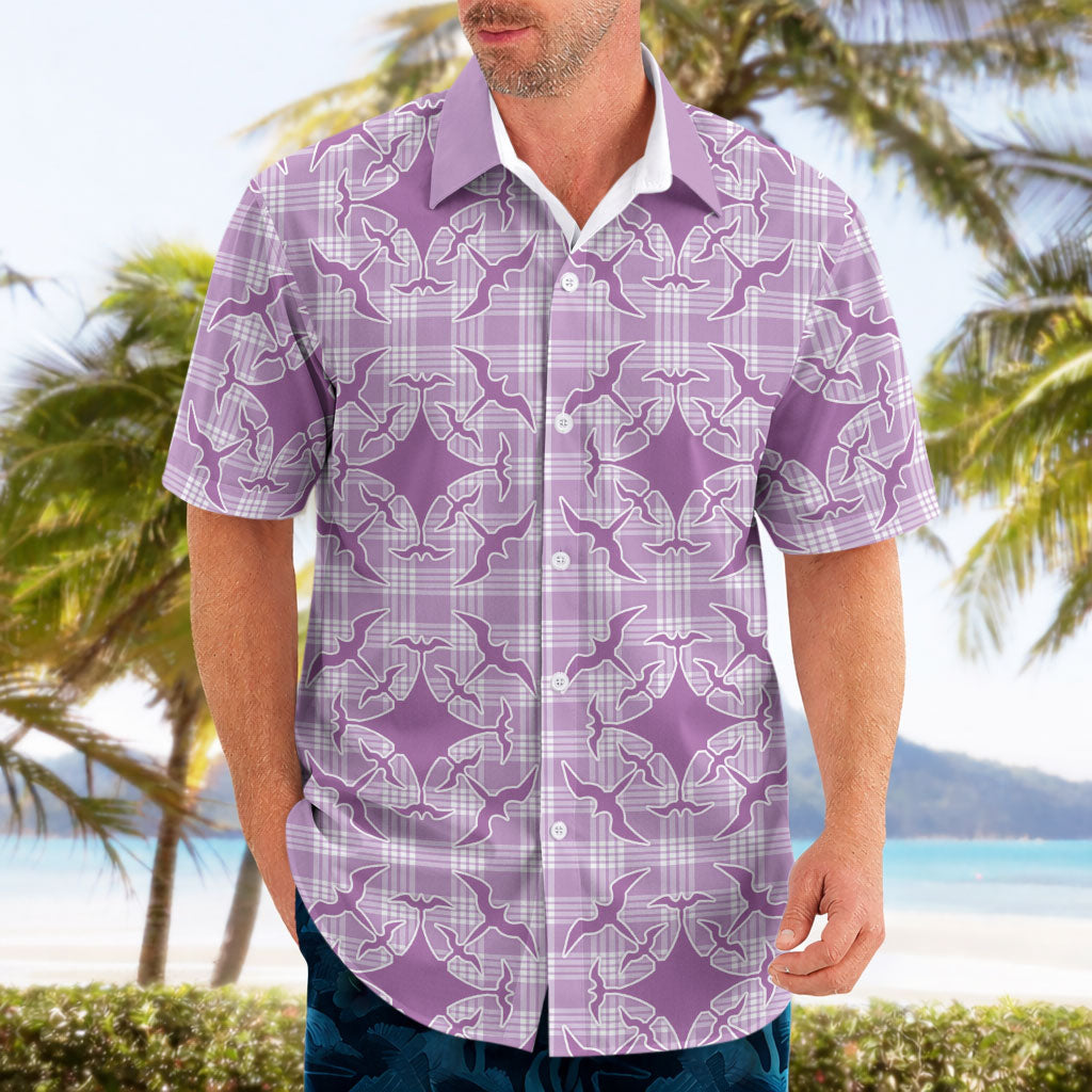Poni Hawaii Iwa Bird Palaka Motifs Hawaiian Shirt LT14 - Polynesian Pride