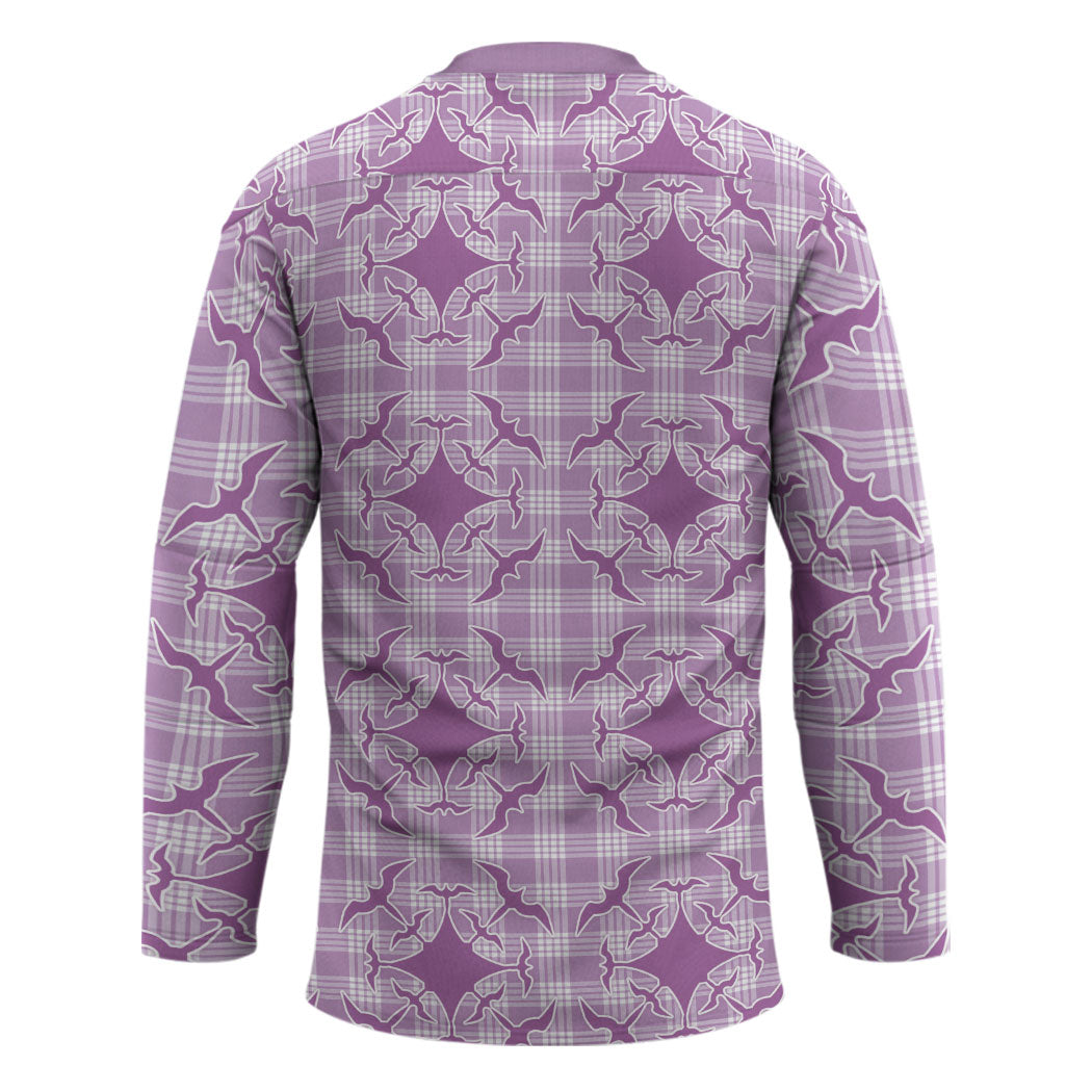 Poni Hawaii Iwa Bird Palaka Motifs Hockey Jersey LT14 - Polynesian Pride