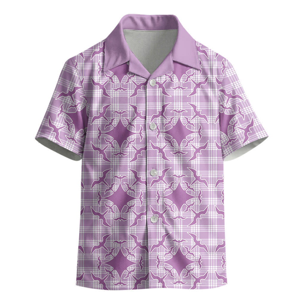 Poni Hawaii Iwa Bird Palaka Motifs Kid Hawaiian Shirt LT14 - Polynesian Pride