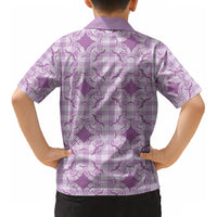 Poni Hawaii Iwa Bird Palaka Motifs Kid Hawaiian Shirt LT14 - Polynesian Pride