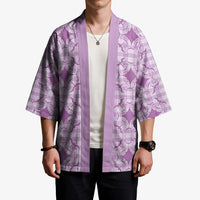 Poni Hawaii Iwa Bird Palaka Motifs Kimono LT14 - Polynesian Pride