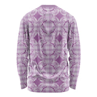 Poni Hawaii Iwa Bird Palaka Motifs Long Sleeve Shirt LT14 - Polynesian Pride