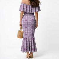 Poni Hawaii Iwa Bird Palaka Motifs Mermaid Dress LT14 - Polynesian Pride
