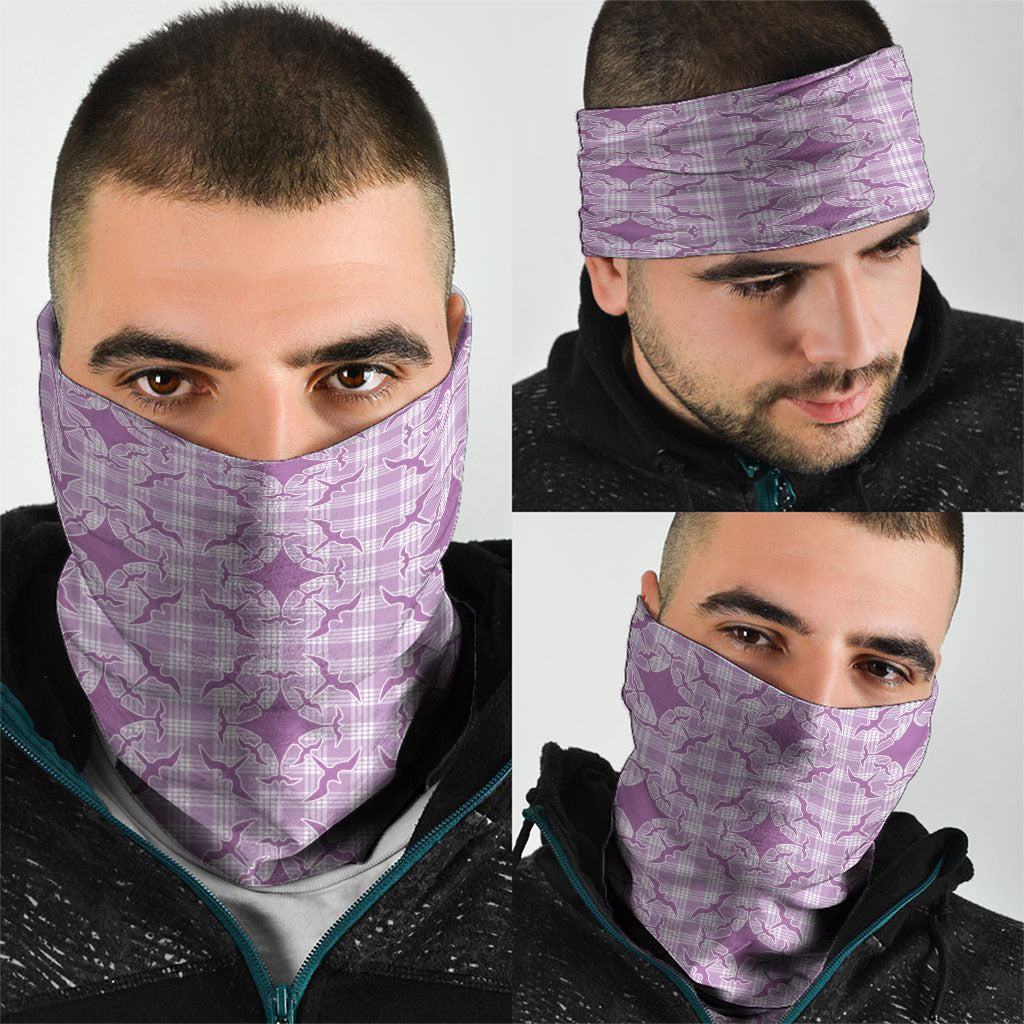 Poni Hawaii Iwa Bird Palaka Motifs Neck Gaiter LT14 - Polynesian Pride