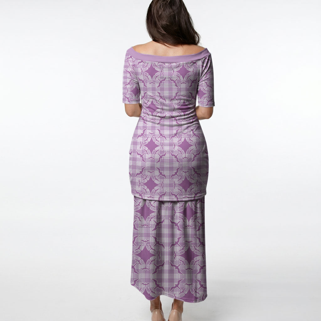 Poni Hawaii Iwa Bird Palaka Motifs Puletasi LT14 - Polynesian Pride