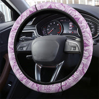 Poni Hawaii Iwa Bird Palaka Motifs Steering Wheel Cover LT14 - Polynesian Pride