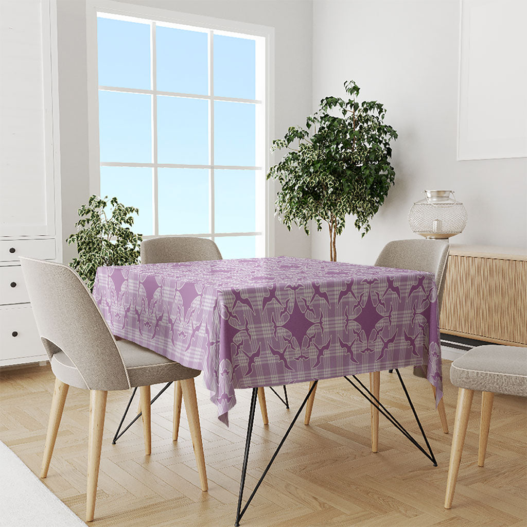 Poni Hawaii Iwa Bird Palaka Motifs Tablecloth LT14 - Polynesian Pride