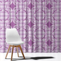 Poni Hawaii Iwa Bird Palaka Motifs Window Curtain LT14 - Polynesian Pride
