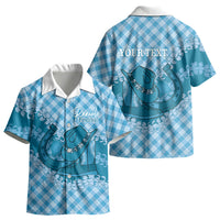 Polu Hawaii Cowboy Palaka Motifs Personalised Kid Hawaiian Shirt Paniolo Festival Puakenikeni Lei LT14 - Polynesian Pride