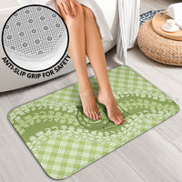 Omaomao Hawaii Cowboy Palaka Motifs Personalised Bathroom Set Paniolo Festival Puakenikeni Lei LT14 - Polynesian Pride