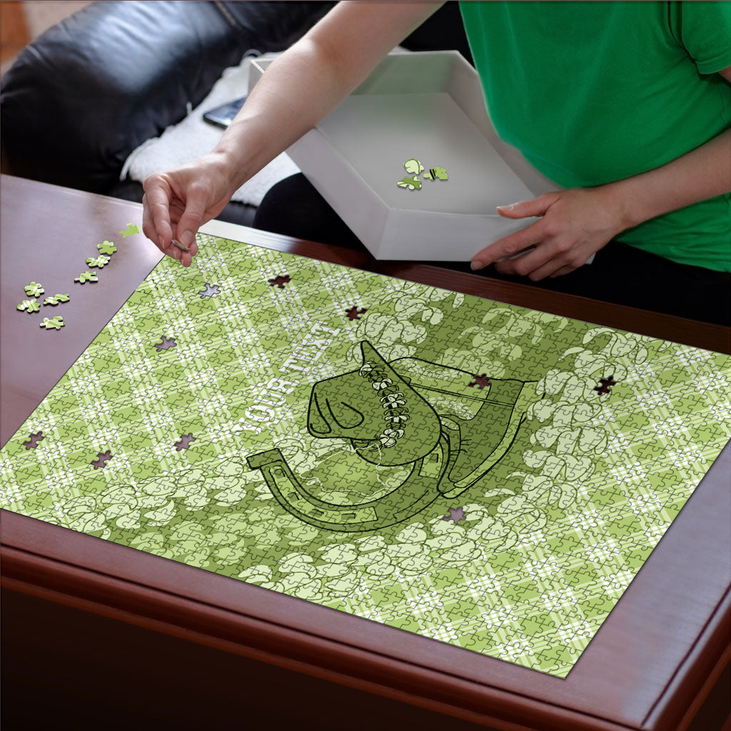 Omaomao Hawaii Cowboy Palaka Motifs Personalised Puzzle Paniolo Festival Puakenikeni Lei LT14 - Polynesian Pride