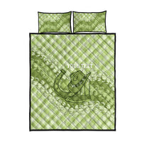 Omaomao Hawaii Cowboy Palaka Motifs Personalised Quilt Bed Set Paniolo Festival Puakenikeni Lei LT14 - Polynesian Pride