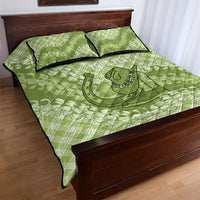 Omaomao Hawaii Cowboy Palaka Motifs Personalised Quilt Bed Set Paniolo Festival Puakenikeni Lei LT14 - Polynesian Pride