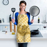 Melemele Hawaii Cowboy Palaka Motifs Personalised Apron Paniolo Festival Puakenikeni Lei LT14 - Polynesian Pride