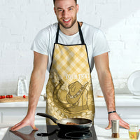 Melemele Hawaii Cowboy Palaka Motifs Personalised Apron Paniolo Festival Puakenikeni Lei LT14 - Polynesian Pride