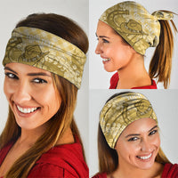 Melemele Hawaii Cowboy Palaka Motifs Personalised Neck Gaiter Paniolo Festival Puakenikeni Lei LT14 - Polynesian Pride