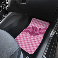Alaka Hawaii Cowboy Palaka Motifs Personalised Car Mats Paniolo Festival Puakenikeni Lei LT14 - Polynesian Pride