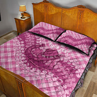 Alaka Hawaii Cowboy Palaka Motifs Personalised Quilt Bed Set Paniolo Festival Puakenikeni Lei LT14 - Polynesian Pride