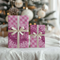 Alaka Hawaii Cowboy Palaka Motifs Personalised Wrapping Paper Paniolo Festival Puakenikeni Lei LT14 - Polynesian Pride