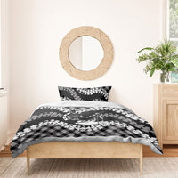 Eleele Hawaii Cowboy Palaka Motifs Personalised Bedding Set Paniolo Festival Puakenikeni Lei LT14 - Polynesian Pride