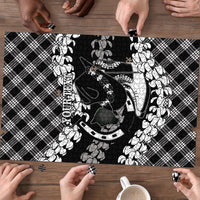 Eleele Hawaii Cowboy Palaka Motifs Personalised Puzzle Paniolo Festival Puakenikeni Lei LT14 - Polynesian Pride