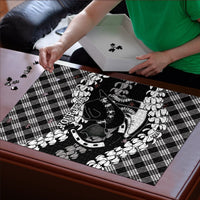 Eleele Hawaii Cowboy Palaka Motifs Personalised Puzzle Paniolo Festival Puakenikeni Lei LT14 - Polynesian Pride
