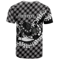 Eleele Hawaii Cowboy Palaka Motifs Personalised T Shirt Paniolo Festival Puakenikeni Lei LT14 - Polynesian Pride