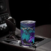 Suicide Awareness Your Story Is Not Over Yet Tumbler Cup Polynesian Butterfly Tattoo