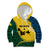 Malampa Province Kid Hoodie Vanuatu Map - Plumeria Flag Color