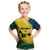 Malampa Province Kid T Shirt Vanuatu Map - Plumeria Flag Color