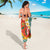 Penama Province Sarong Vanuatu Map - Plumeria Flag Color