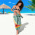 Penama Province Sarong Vanuatu Map - Plumeria Flag Color