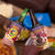Shefa Province 4 in 1 Can Cooler Tumbler Vanuatu Pattern Map With Plumeria Flag Color