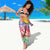 Shefa Province Sarong Vanuatu Pattern Map - Plumeria Flag Color