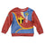Tafea Province Kid Ugly Christmas Sweater Vanuatu Pattern Map - Plumeria Flag Color