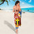 Tafea Province Sarong Vanuatu Pattern Map - Plumeria Flag Color