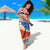 Tafea Province Sarong Vanuatu Pattern Map - Plumeria Flag Color