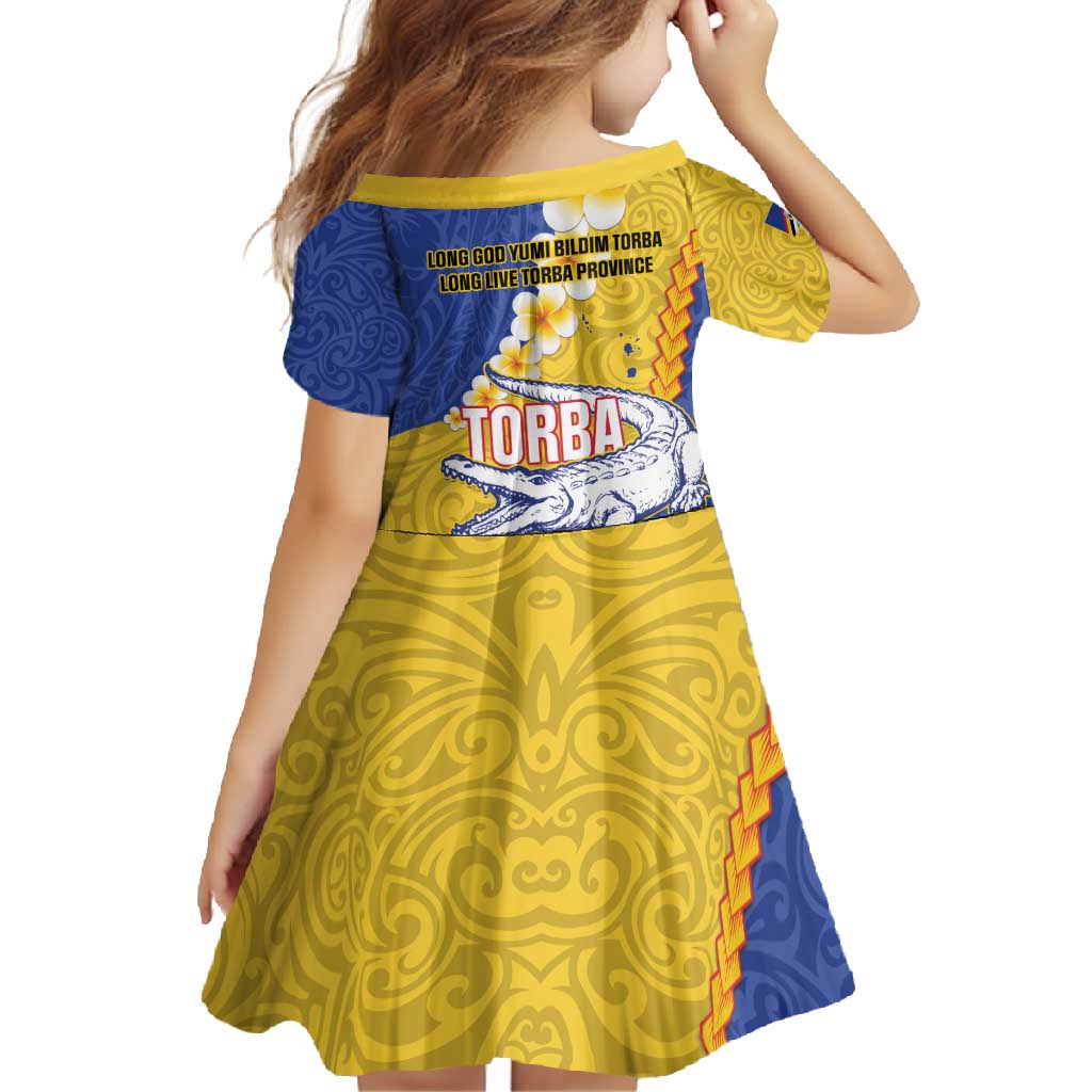 Torba Province Family Matching Summer Maxi Dress and Hawaiian Shirt Vanuatu Pattern Crocodile - Plumeria Flag Color