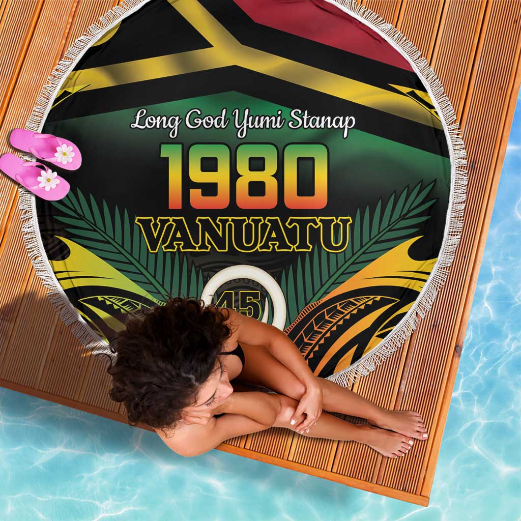 Vanuatu 1980 Beach Blanket Hapi 45 Yia Indipendens Anivesari