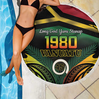 Vanuatu 1980 Beach Blanket Hapi 45 Yia Indipendens Anivesari